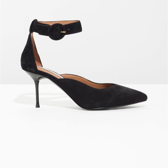& Other Stories Shoes - & Other Stories Curved Ankle Strap Pumps Size EU 36